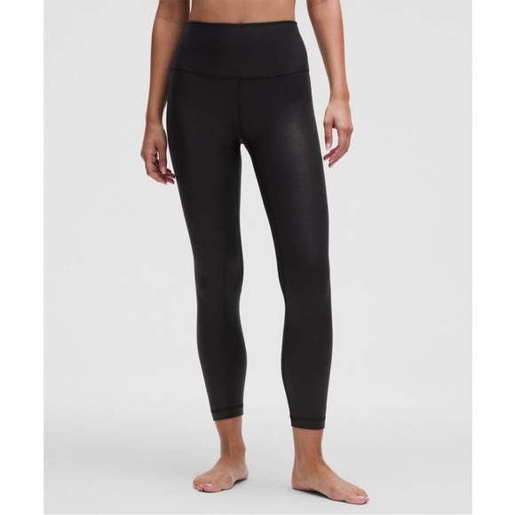 Lululemon 'Align' Black High-Rise Pant With Pockets 25” Size 2 Athleisure - Picture 1 of 10
